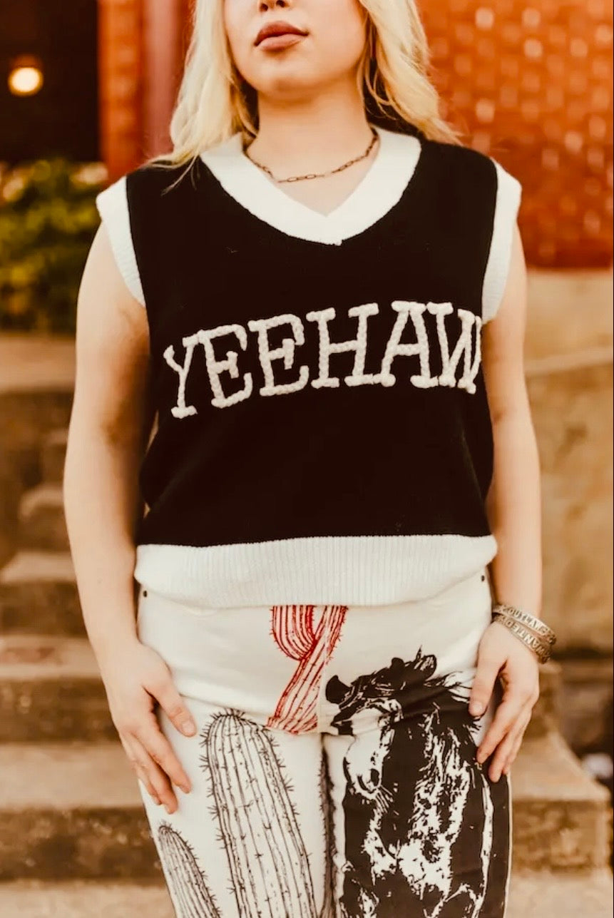 Yee Haw - Sweater Vest