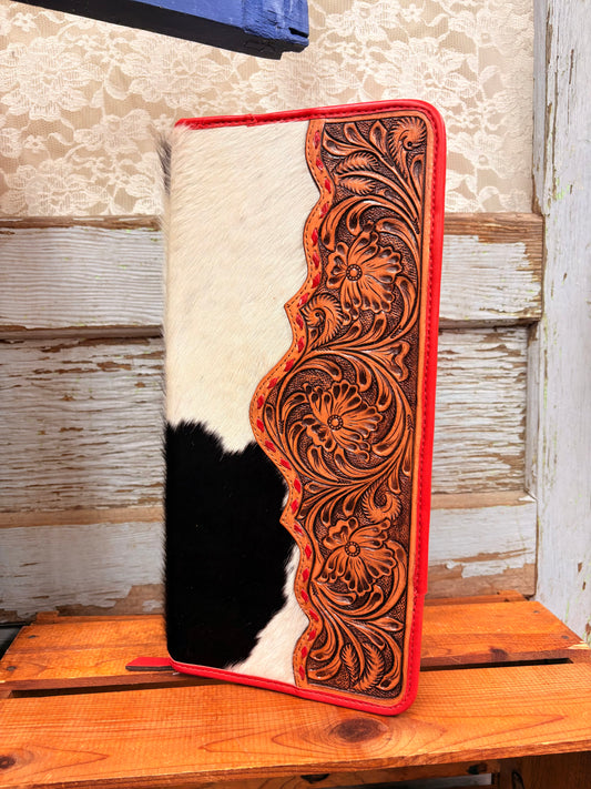 Tooled Jewelry Wallet - Jewelry Box/Case