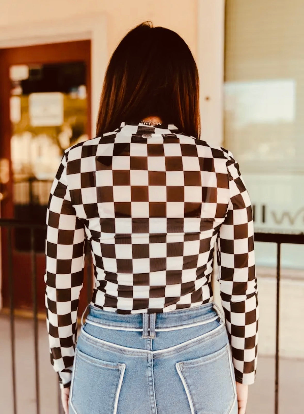 Checkered - Mesh Top