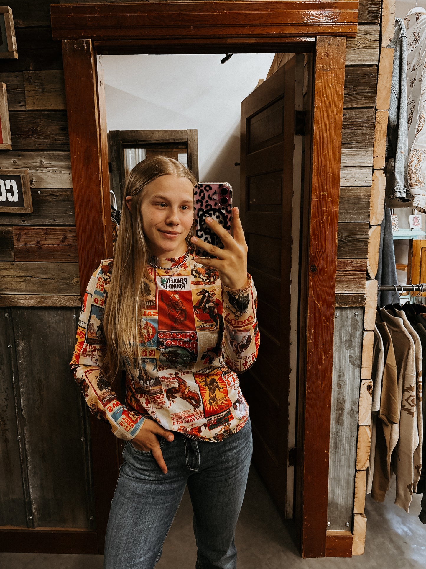 Rodeo Road - Mesh Top