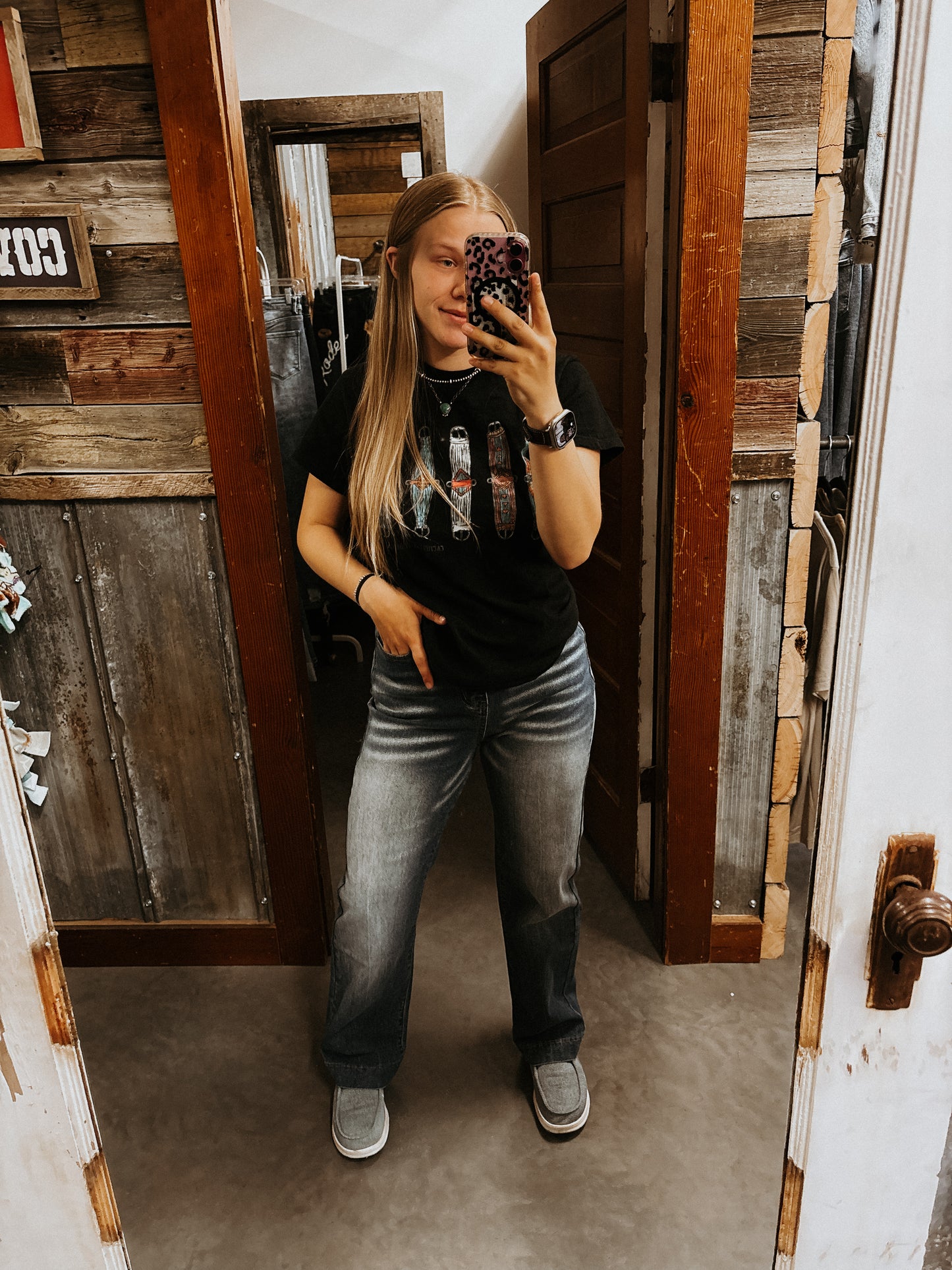 Acid Distressed Jean
