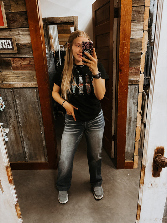 Acid Distressed Jean