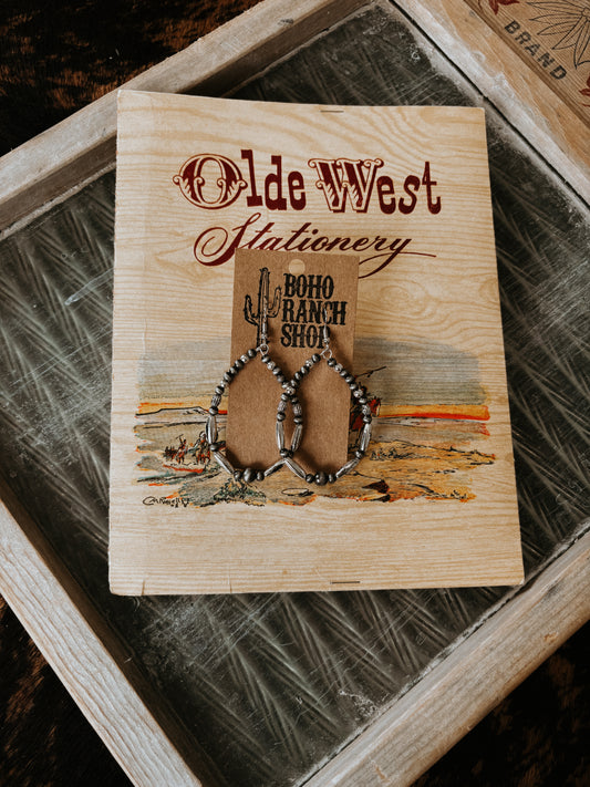 FAUX Navajo Style Tear Drop