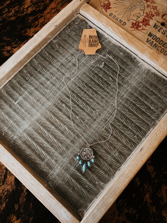 FAUX Indian Coin Necklace