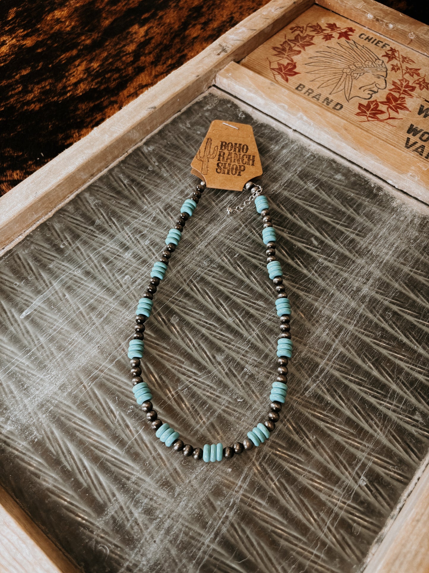 FAUX Navajo Style Necklace