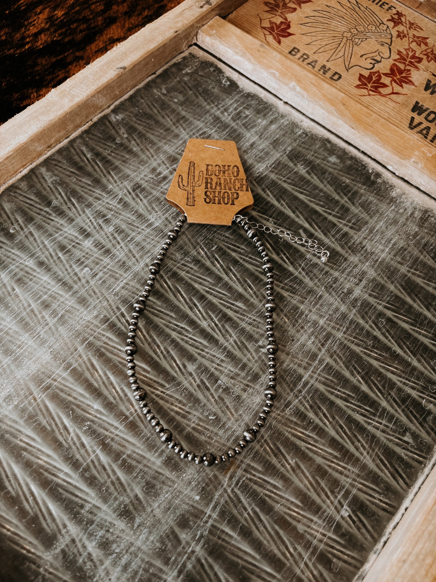 FAUX Graduated Navajo Necklace