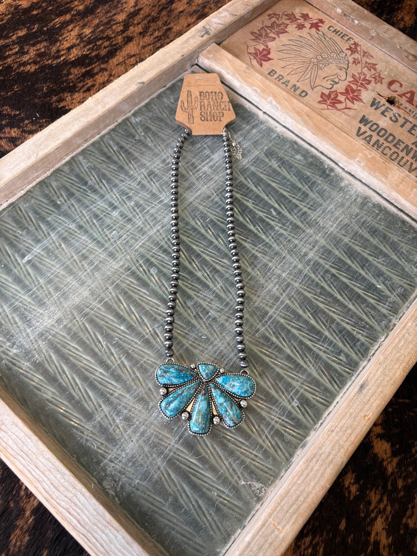 FAUX Western Squash Necklace