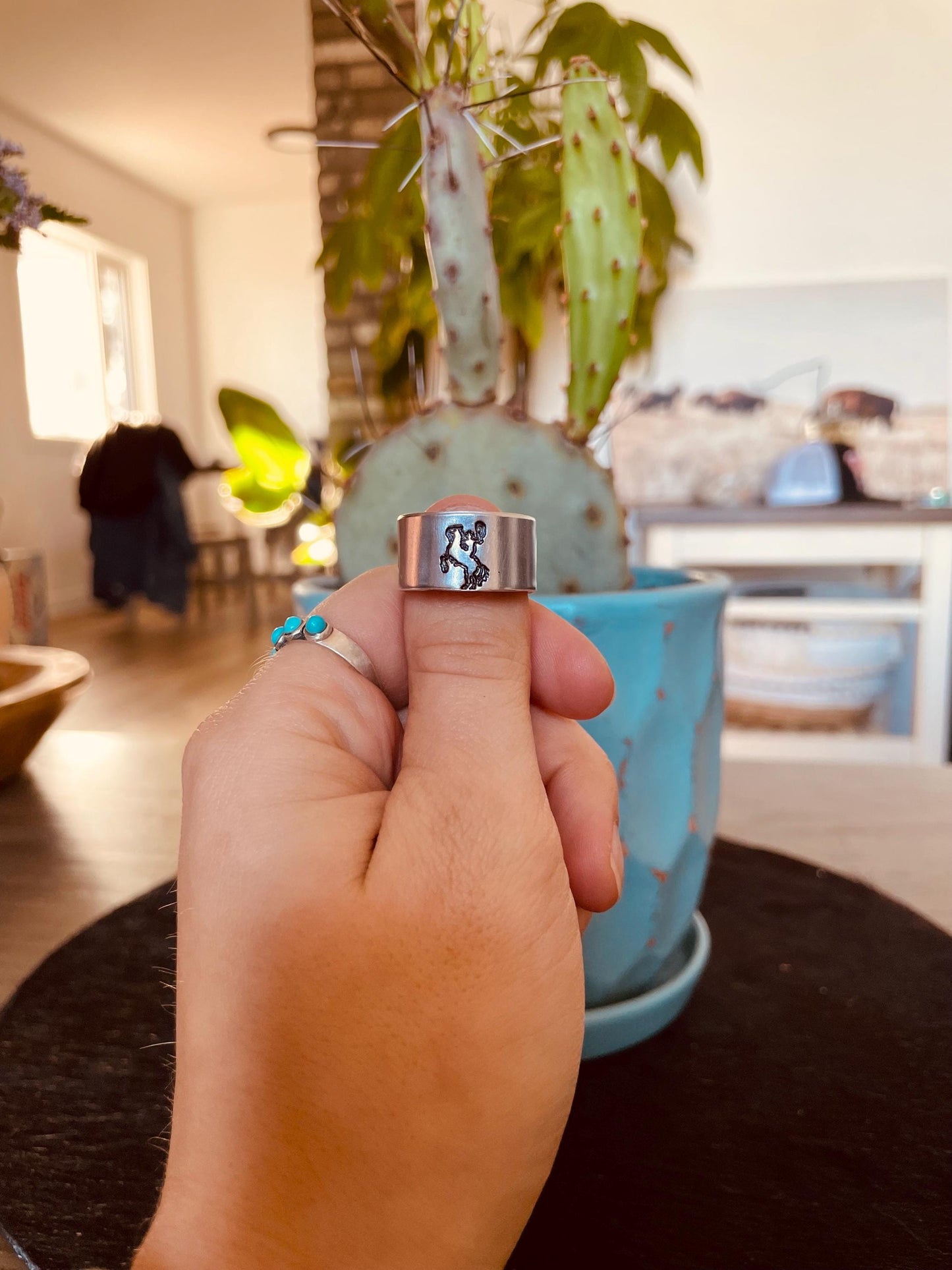 Bronc - Stamped Ring