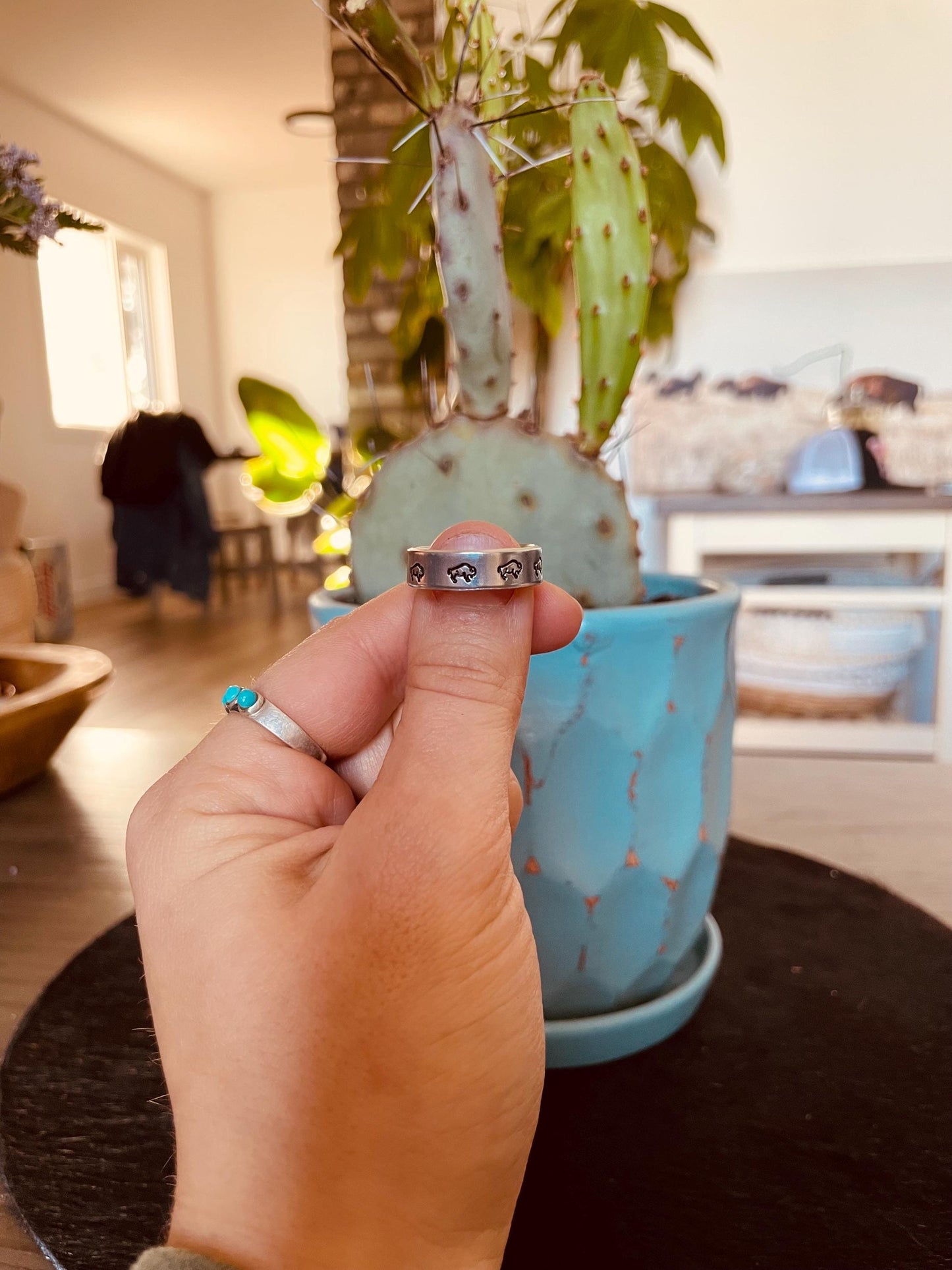 Buffalo - Stamped Ring