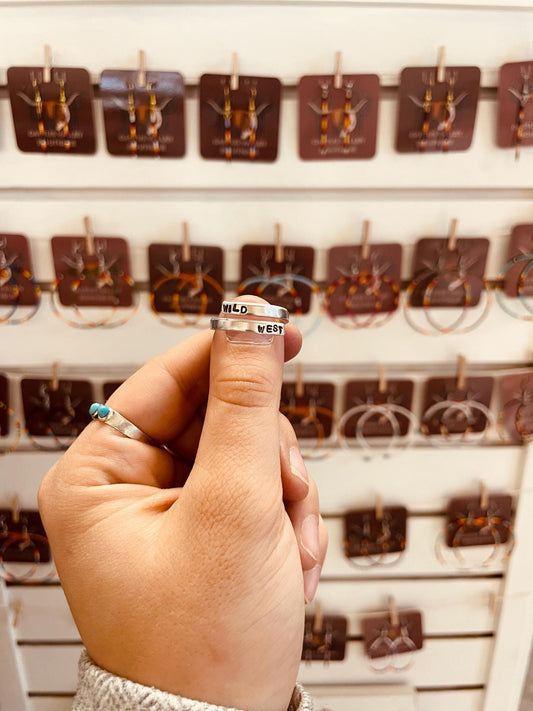 Wild West - Thin Wrap Ring