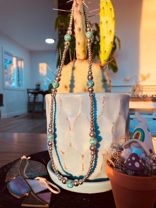 Graduated Turquoise - Necklace