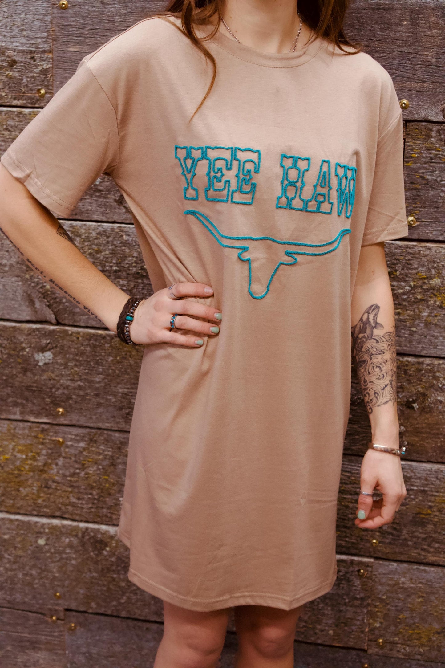 Yee Haw - T-shirt Dress