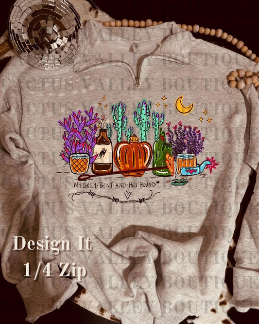 Graphic 1/4 Zip - Design It