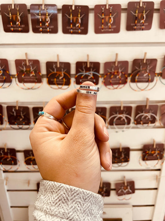 Women In AG - Thin Wrap Ring